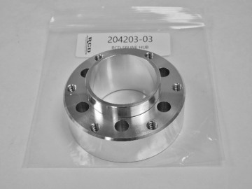 204203-03 RCD Hub for Pro charger installation  drilled to accept ATI Balancer Shell